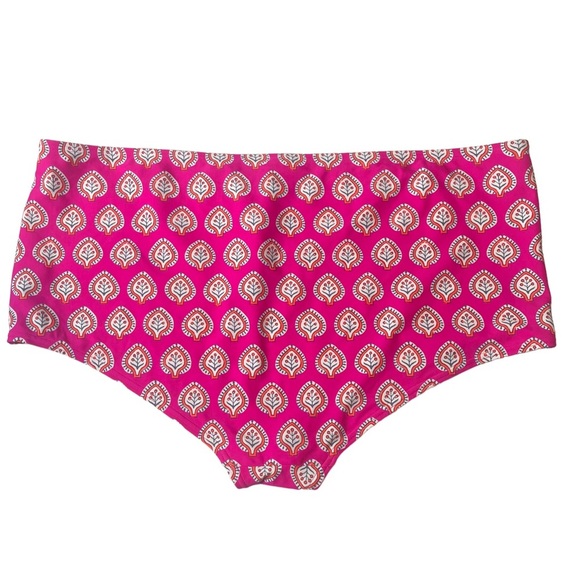 NWT J Crew x SZ Blockprints Swim Bottoms Pink AO968 3X - Picture 2 of 8